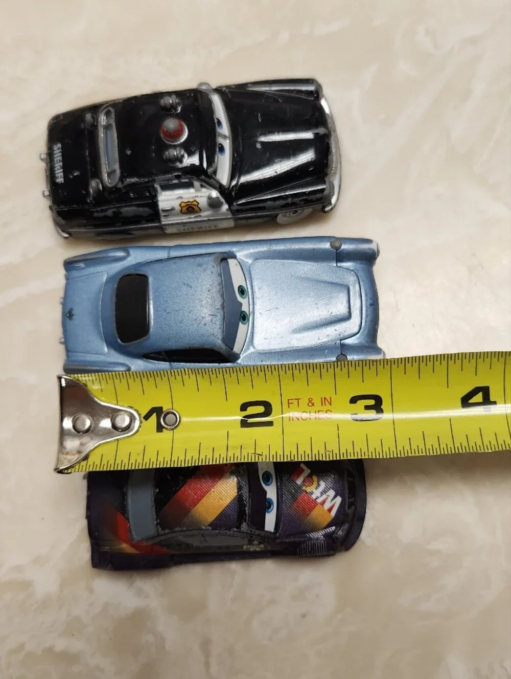 Disney Pixar Cars Diecast Lot Of 8 Toy Cars